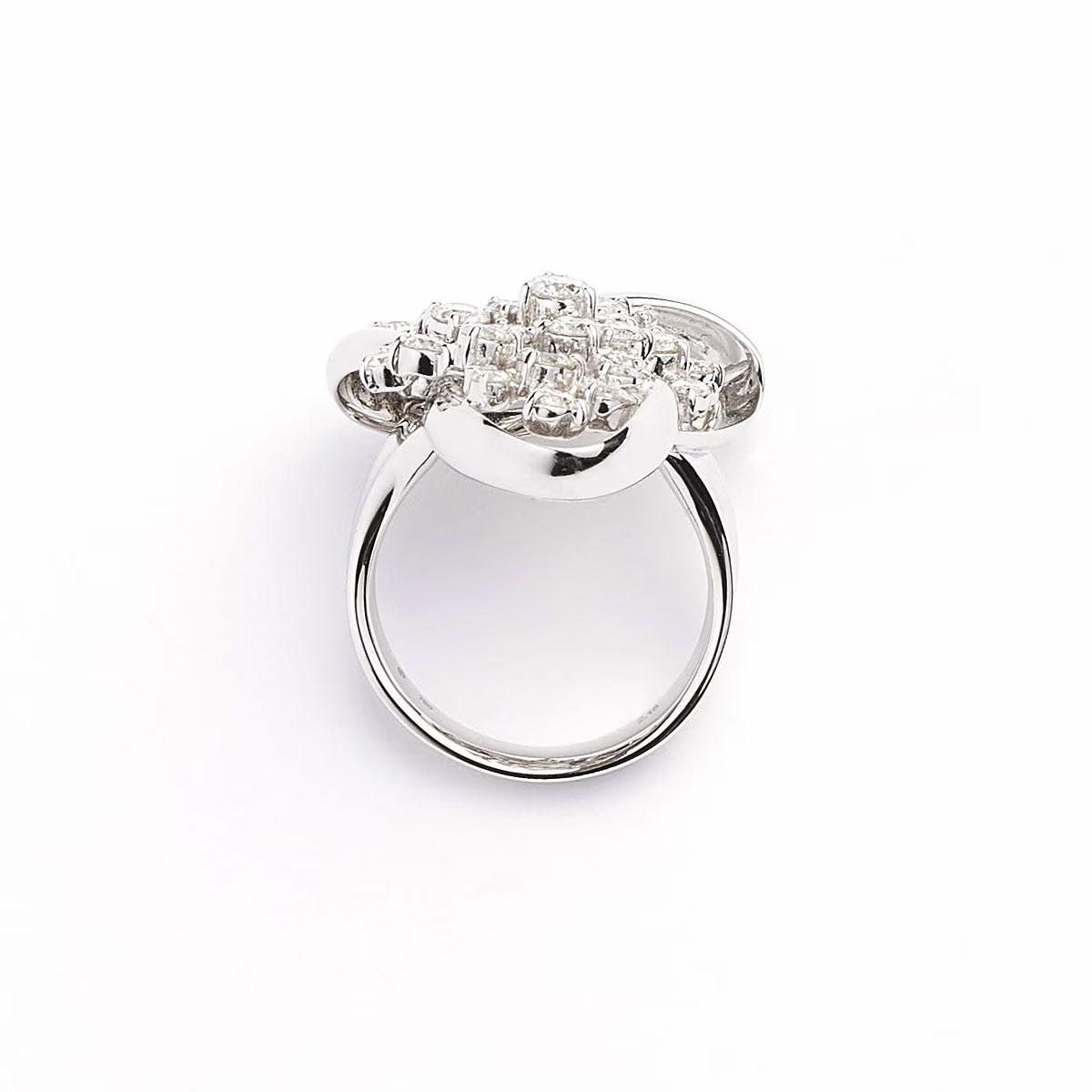 K18WG 2.0ctDiamond Ring