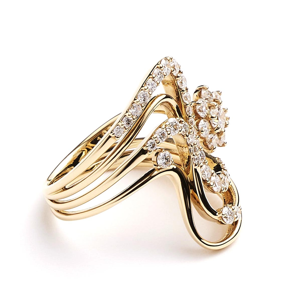 K18 1.00ctDiamond Ring